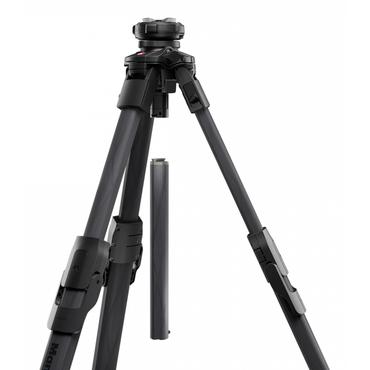 Manfrotto ONE Carbon Hybrid Tripod kamerastativ Digital-/filmkameraer 3 ben Sort