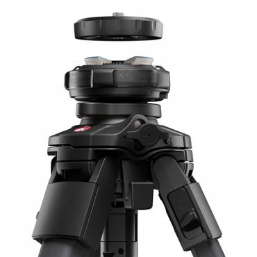 Manfrotto ONE Carbon Hybrid Tripod kamerastativ Digital-/filmkameraer 3 ben Sort