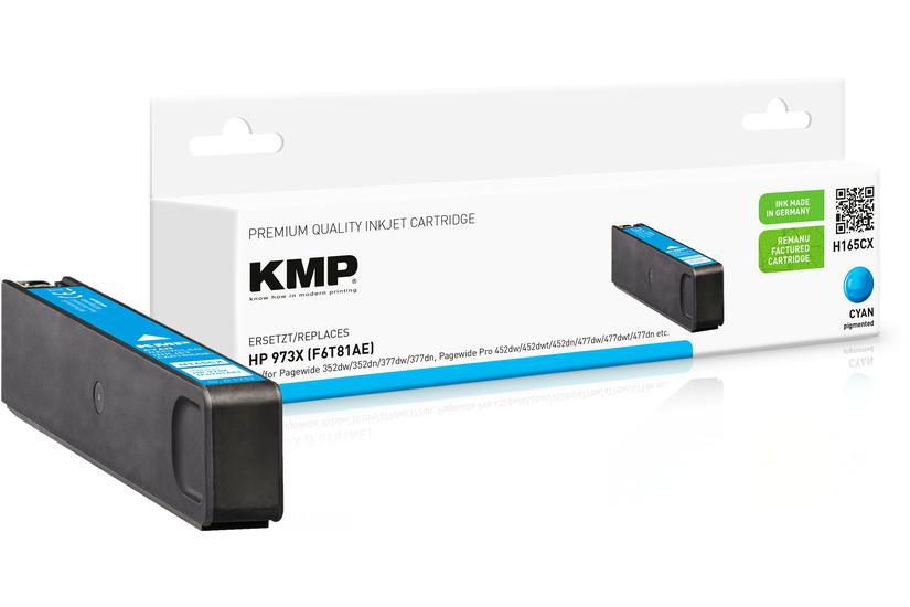 KMP H165CX bl&aelig;kpatron Kompatibel H&oslash;jt (XL) udbytte Bl&aring;