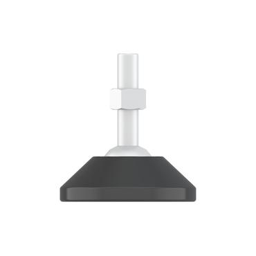 Multibrackets M Pro Series Adjustable Feet Pro - monteringskomponent - svart