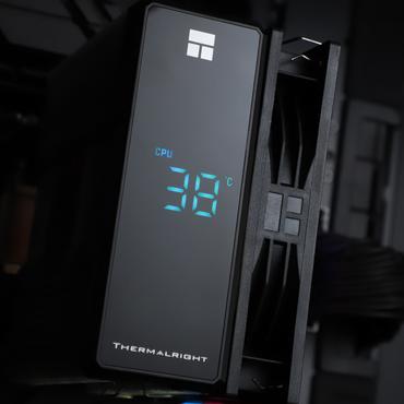 Thermalright Assassin X 120 R Digital ARGB BLACK Processor Luftk&oslash;ler 12 cm Sort