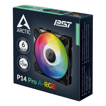 ARCTIC P14 Pro A-RGB Computerkabinet Ventilator 14 cm Sort 1 stk