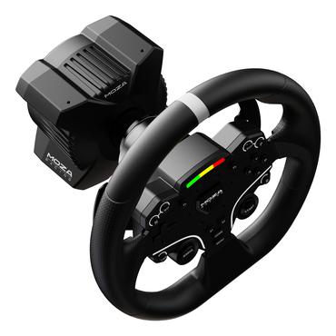 Moza Racing RS074 spil-controller Sort Bluetooth/USB Rat + Pedaler Digital PC