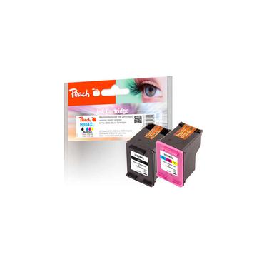 Peach PI300-808 bl&aelig;kpatron 2 stk H&oslash;jt (XL) udbytte Sort, Bl&aring;, Magenta, Gul