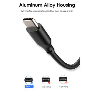 USB 2.0 kabel, USB-C: Han -