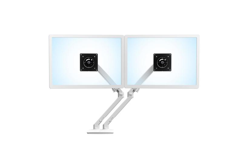 Ergotron MXV monteringssats - f&ouml;r 2 monitorer - vit