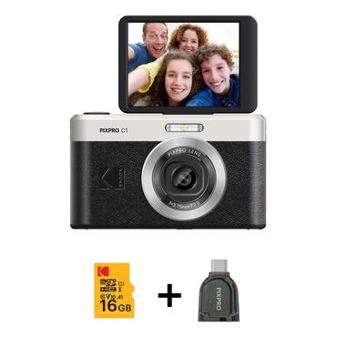 Kodak PIXPRO C1 1/3" Kompakt kamera 13 MP CMOS 4160 x 3120 pixel Sort