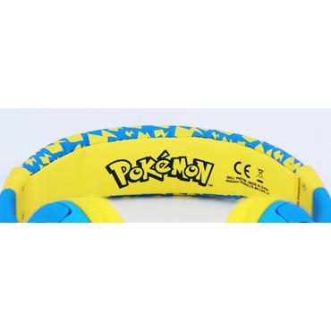 POKEMON Hovedtelefon Junior On-Ear 85dB Pikachu