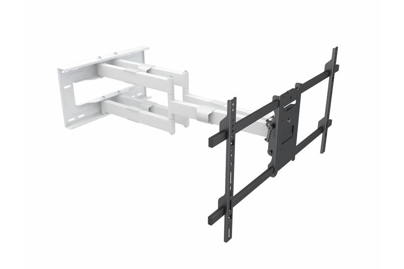 Multibrackets M Universal Long Reach Arm konsol - fullst&auml;ndig r&ouml;relse - f&ouml;r platt panel - vit