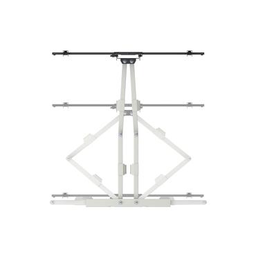 Multibrackets M Universal Long Reach Arm konsol - fullst&auml;ndig r&ouml;relse - f&ouml;r platt panel - vit