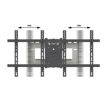 Multibrackets M Universal Long Reach Arm konsol - fullst&auml;ndig r&ouml;relse - f&ouml;r platt panel - vit