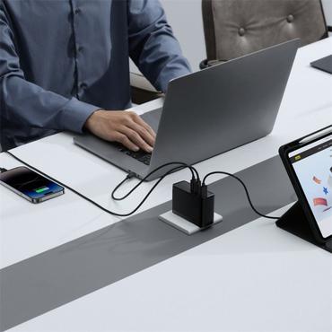 Baseus GaN5 Pro Laptop, Smartphone Sort Vekselstrøm Hurtig opladning Indendørs