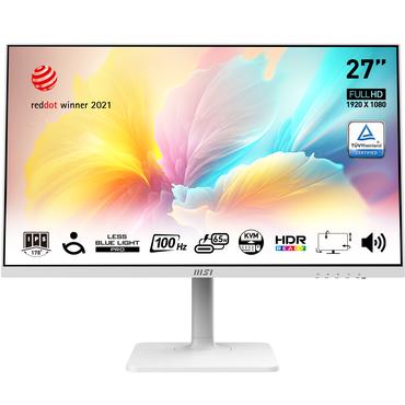 MSI Modern MD272XPWDE skærm - 27" - AMD FreeSync - IPS - 1ms,4ms,14ms