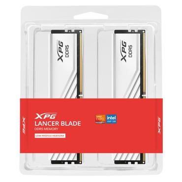 XPG LANCER BLADE - 16GB:2x8GB - DDR5 RAM - 6000MT/s - DIMM 288-PIN lav profil - On-die ECC - CL48