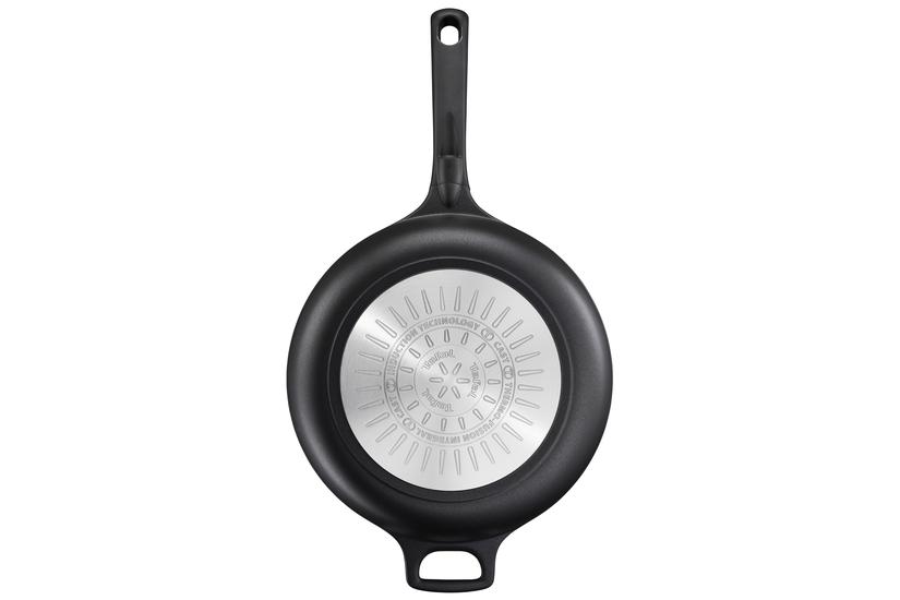 warehouse 3----Schmorpfanne Trattoria Pro, Ø 28cm (schwarz, mit Glasdeckel)