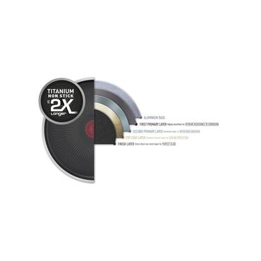 warehouse 3----Schmorpfanne Trattoria Pro, Ø 28cm (schwarz, mit Glasdeckel)