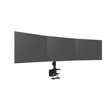 Multibrackets M VESA Desktopmount Triple Desk Clamp 15"-24" monteringssats - för 3 LCD-bildskärmar - svart