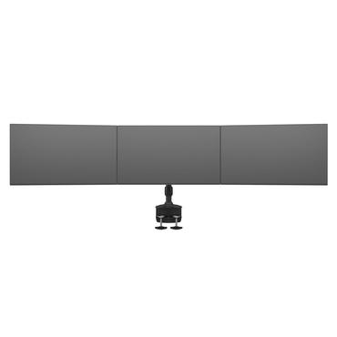 Multibrackets M VESA Desktopmount Triple Desk Clamp 15"-24" monteringssats - för 3 LCD-bildskärmar - svart