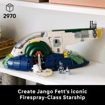 LEGO Star Wars Jango Fetts rumskib af Firespray-klassen