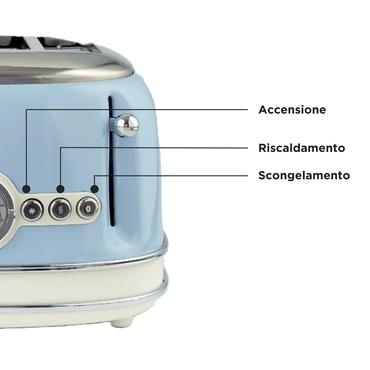 Ariete 0156/05 6 4 skive(r) 1600 W Lyse Blå