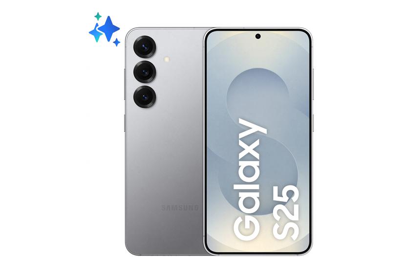 Samsung Galaxy S25 15,8 cm (6.2") Dual SIM Android 15 5G USB Type-C 12 GB 128 GB 4000 mAh Sølv