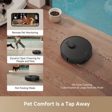 L40 Ultra AE Black Robot Vaccum Cleaner