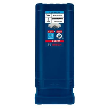 Bosch Expert 7x borr - f&ouml;r betong, armerad betong, granit, fastbetong, gneiss (paket om 30)