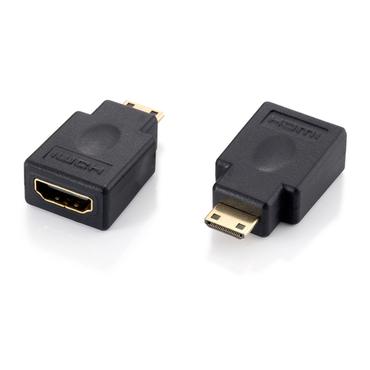 Equip 118914 kabel k&oslash;nsskifter HDMI A HDMI C Sort