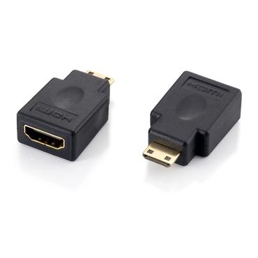 Equip 118914 kabel k&oslash;nsskifter HDMI A HDMI C Sort