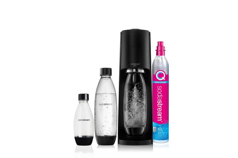 SodaStream Terra Nero Value Pack Metal, Plast, Polyethylenterephthalatfolie (PET) Sort