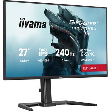 iiyama G-MASTER GB2771HSU-B1 computersk&aelig;rm 68,6 cm (27") 1920 x 1080 pixel Fuld HD Sort