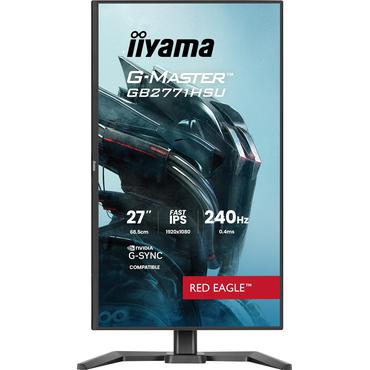 iiyama G-MASTER GB2771HSU-B1 computersk&aelig;rm 68,6 cm (27") 1920 x 1080 pixel Fuld HD Sort
