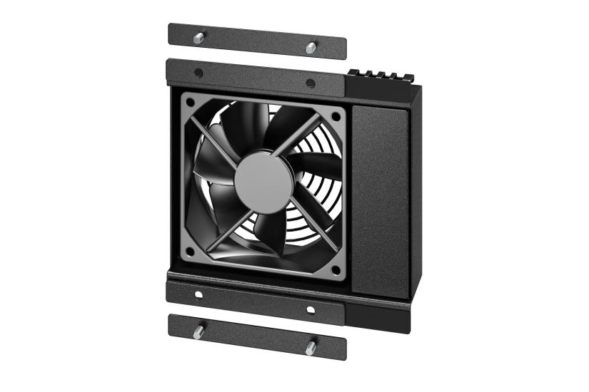 APC ER7FANTRAY udstyr til rack cooling Sort