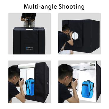 Puluz Namiot bezcieniowy 80cm LED 8500 lumenów