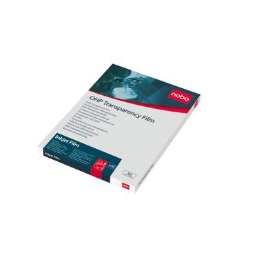 Nobo Inkjet Side Stripe OHP Film - OH-film - 50 ark - A4