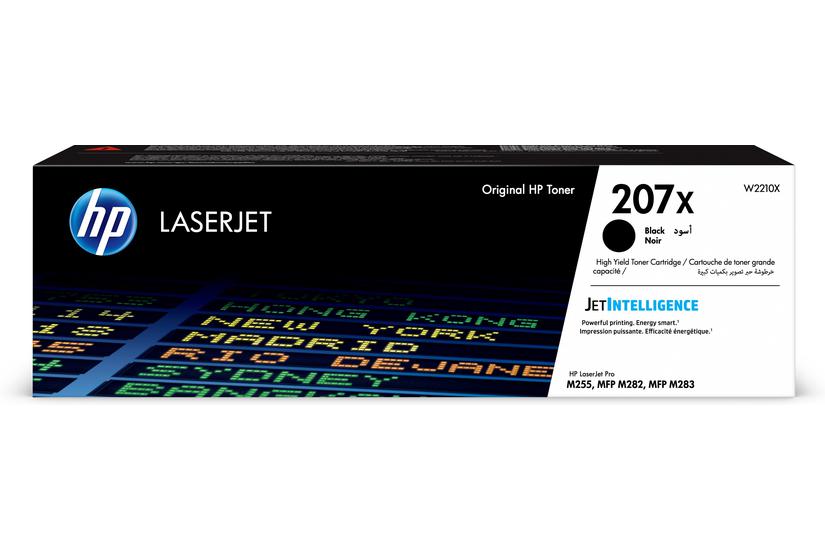 HP 207X - L&aring;ng livsl&auml;ngd - svart - original - LaserJet - tonerkassett (W2210X)
