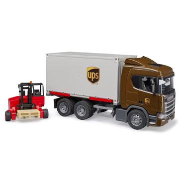 BRUDER SCANIA Super 560R UPS Logistics Truck