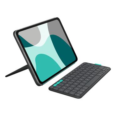 Logitech Flip Folio - tastatur og folio-kasse - tysk Indgangsudstyr