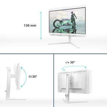 Philips Evnia 3000 24M2N3201A sk&auml;rm - WLED - 24" - Fast IPS - 0.5ms,1ms - Full HD 1920x1080 vid 180Hz