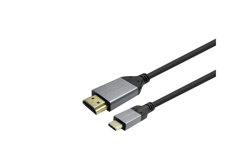 Vivolink PROUSBCHDMIMM7.5 kabel kønsskifter USB C HDMI Sort