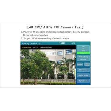 7" Touch Screen Test Monitor,
