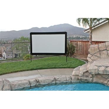 Elite Screens Outdoor 16:9 332*187cm Yard Master2 Dual silb.