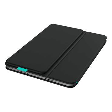 Logitech Flip Folio - tangentbord full size - QWERTY - nordiskt (danska/finska/norska/svenska) - grafit Inmatningsenhet