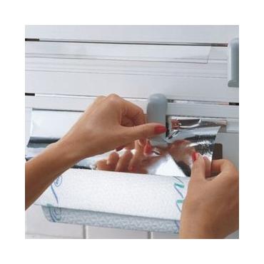 Leifheit 25703 papirhåndklæde holder Vægmonteret køkkenrulleholder Grå, Hvid