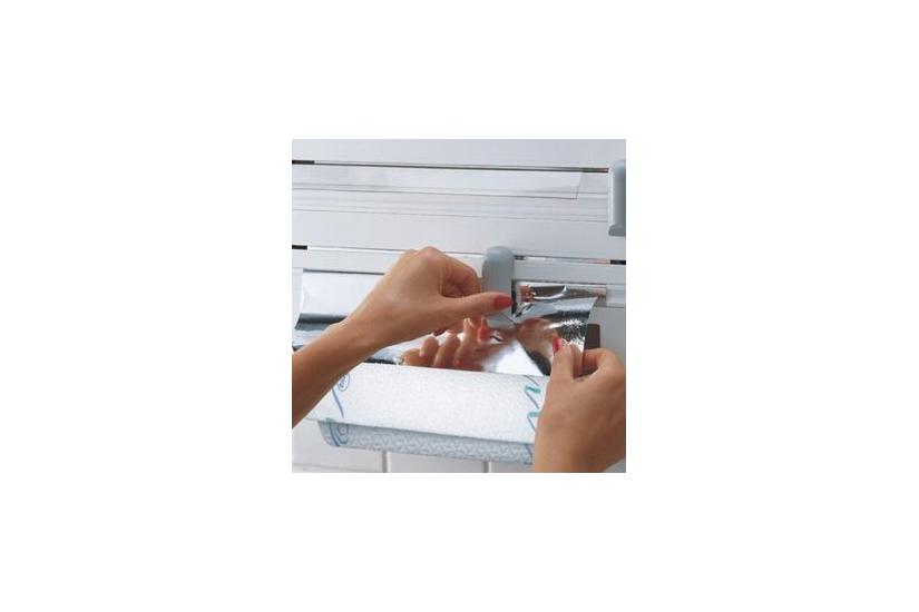 Leifheit 25703 papirhåndklæde holder Vægmonteret køkkenrulleholder Grå, Hvid