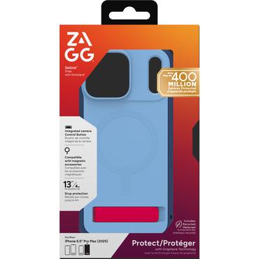 ZAGG Sedona Snap Kickstand mobiltelefon etui 17,5 cm (6.9") Cover Bl&aring;