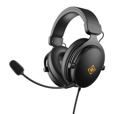 Deltaco Gaming DH320 Wired Gaming Headset, Protein leather,3.5mm connection