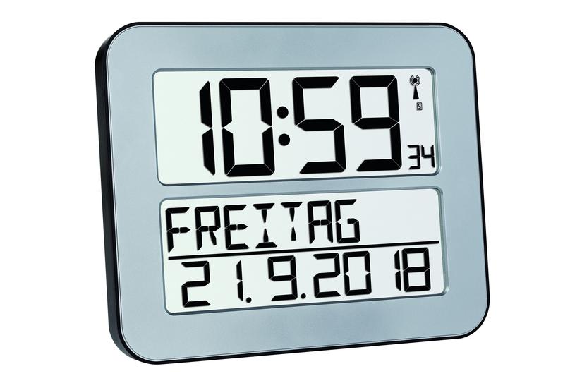 TFA-Dostmann 60.4512.54 v&aelig;kkeur Digital alarmur S&oslash;lv