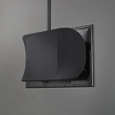 Chief FUSION Universal Single LCM - monteringskomponent - för LCD-display - svart