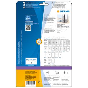 HERMA  Ordneretiketten Recycling A4 20 Blatt 192x61